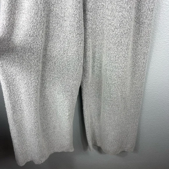Gabrielle Union New York & Company Grey High Rise Sweater Wide Leg Lounge Pants - Picture 4 of 11